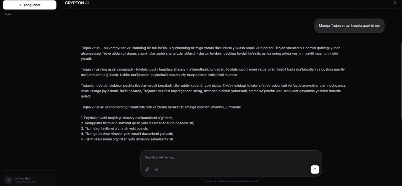 Application Dashboard
